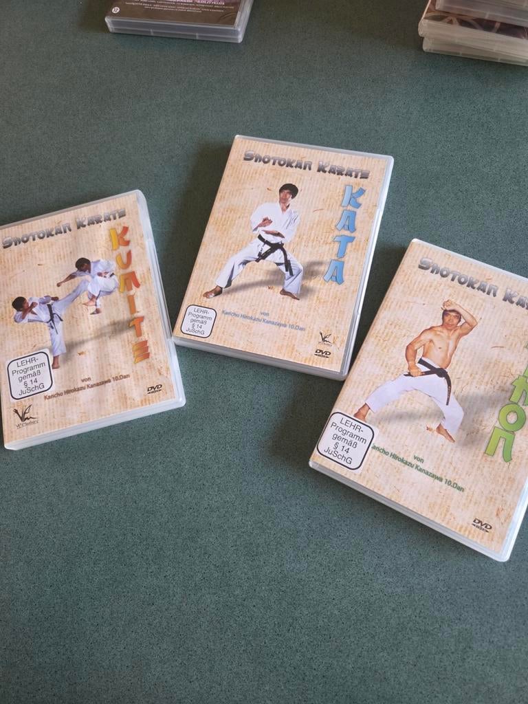 Shotokan Karate DVD Set - Kanazawa 10. Dan, Cursus of Instructie, Gebruikt, Alle leeftijden, Vechtsport