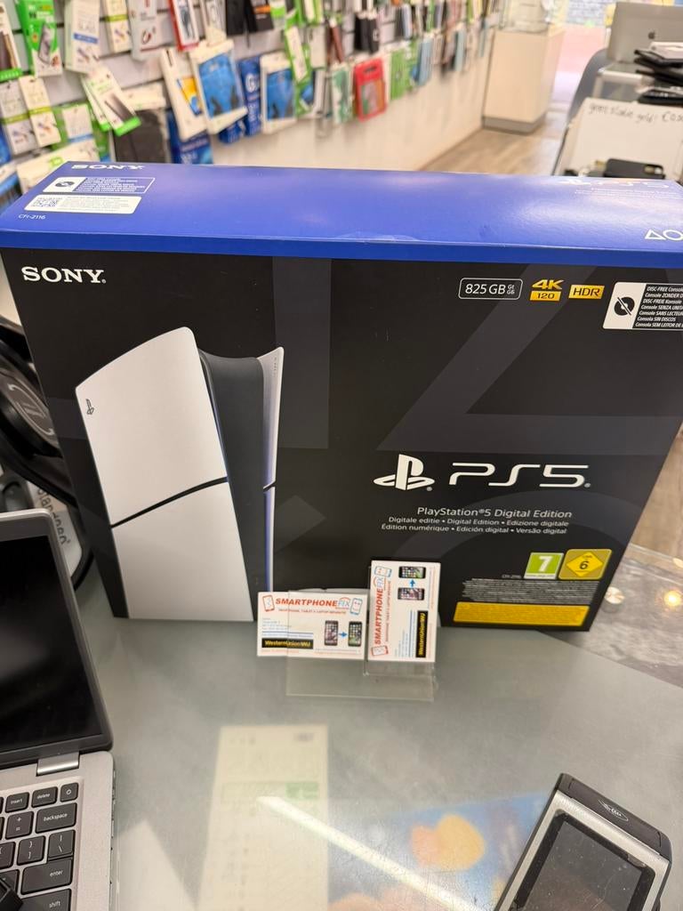 sony playstation 5 825gb digital editie nieuw+bon+garantie, Ophalen of Verzenden, Sony, Sony, Playstation 5 Digital