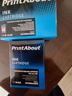 NIEUW! Inktcartridges Zwart en Kleur voor HP Printer, Ophalen of Verzenden