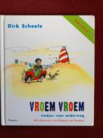 Boekje met CD Vroem vroem door Dirk Scheele, Alle leeftijden, Ophalen, Gebruikt