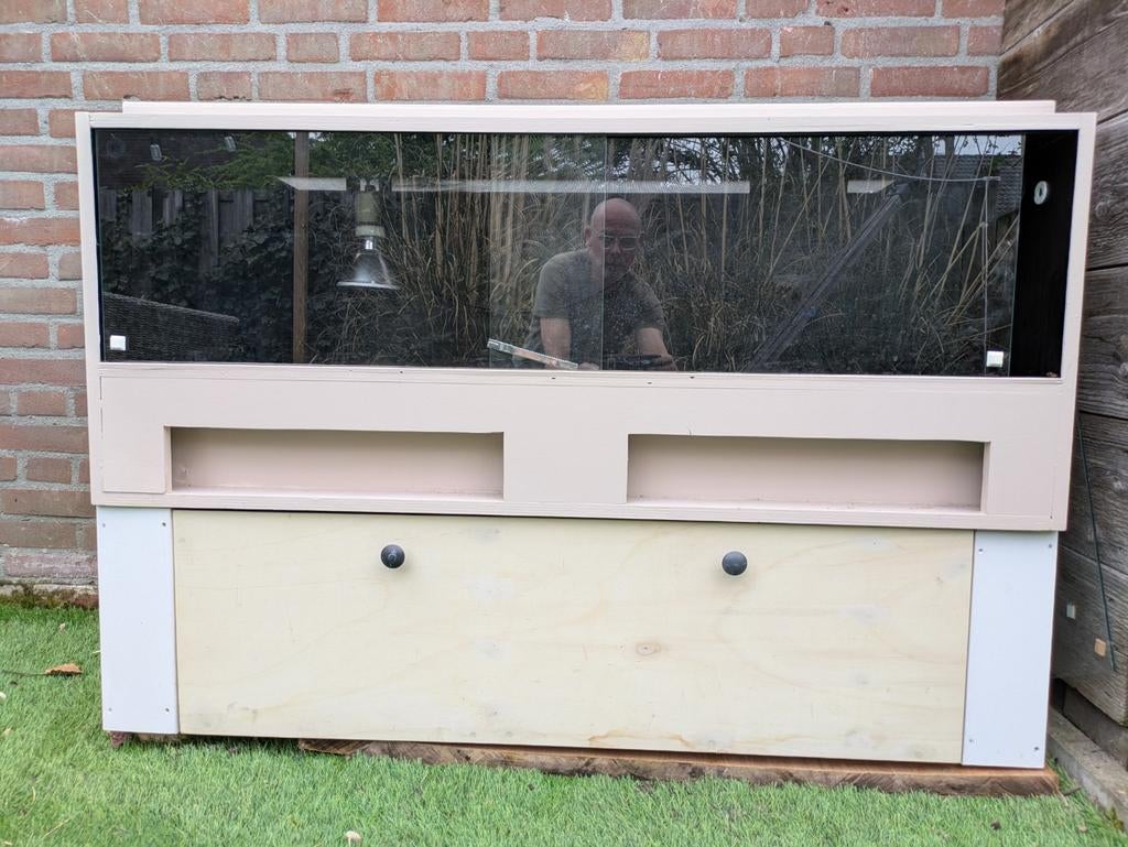 Terrarium 125x50x50 cm, Overige typen, Ophalen, Minder dan 60 cm, 110 cm of meer