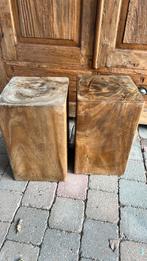 Houten blok zuil, Ophalen, Zo goed als nieuw