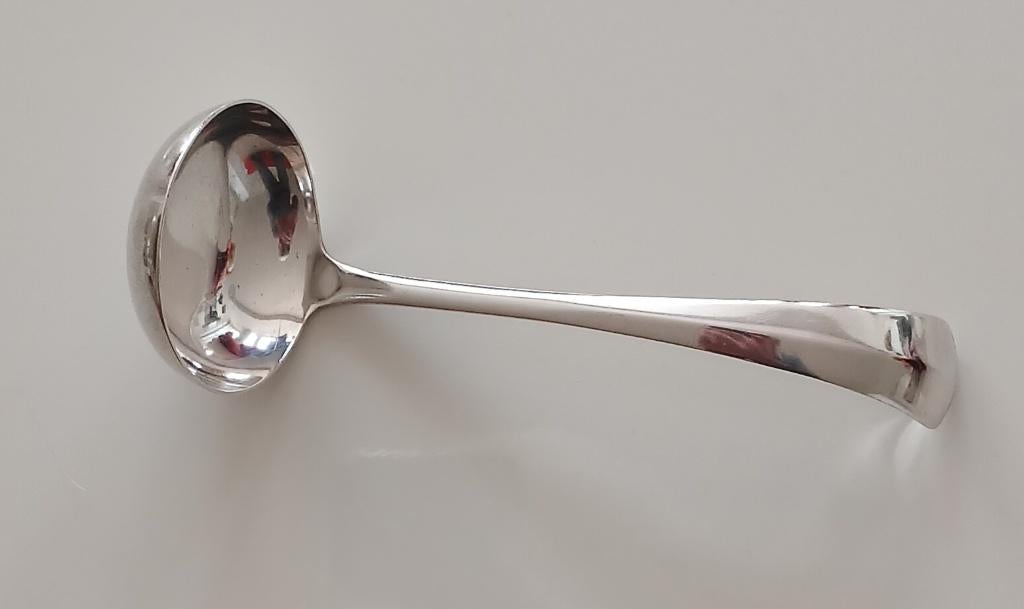 Antiek Zilveren Juslepel, Antiek en Kunst, Ophalen of Verzenden