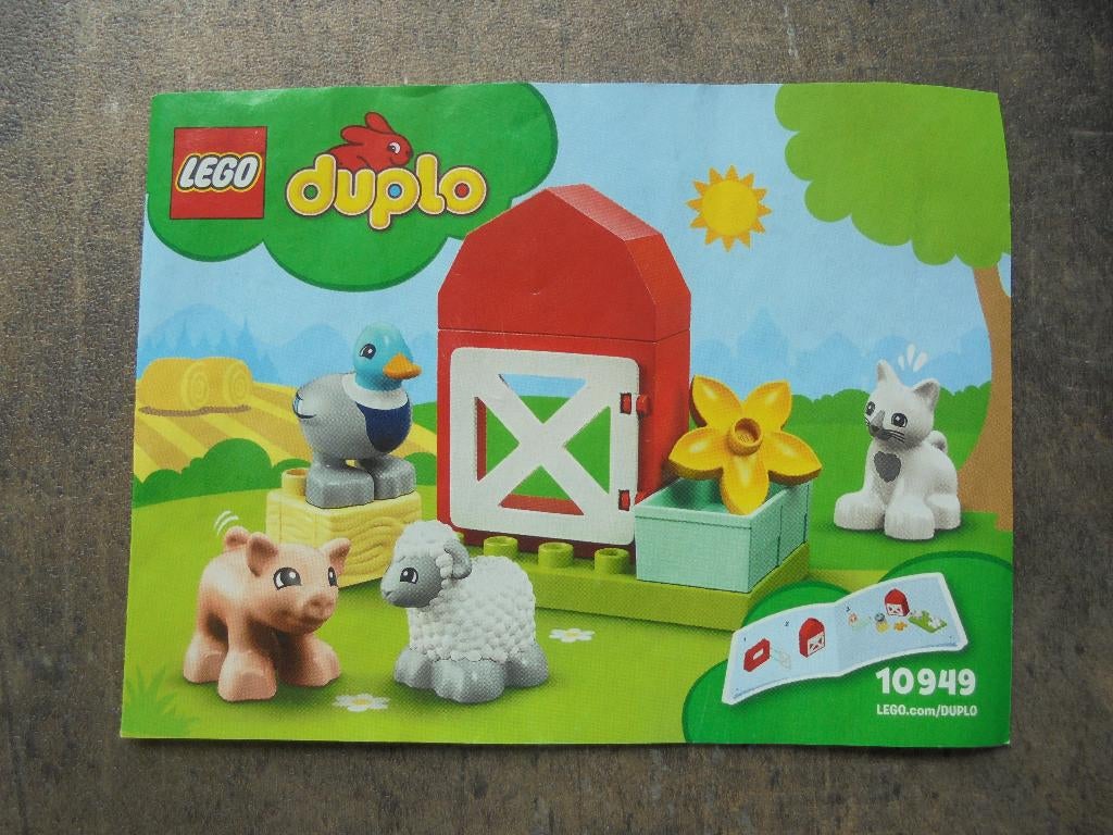 Lego Duplo Building Instruction 10949 (zie foto's), Kinderen en Baby's, Speelgoed | Duplo en Lego, Ophalen of Verzenden, Gebruikt