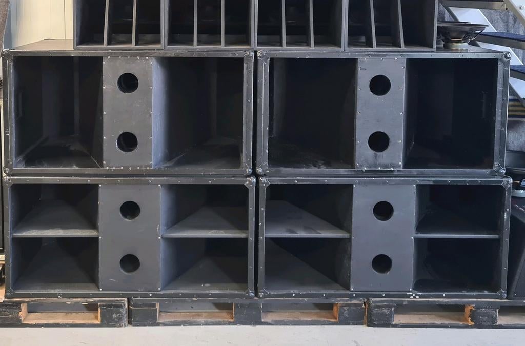 4x W-bin Subwoofer Kasten leeg., Audio, Tv en Foto, Luidsprekers, Ophalen