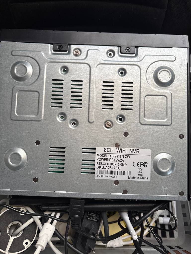 8CH WIFI NVR videorecorder + 4 camera’s, Ophalen of Verzenden, Nieuw, Buitencamera