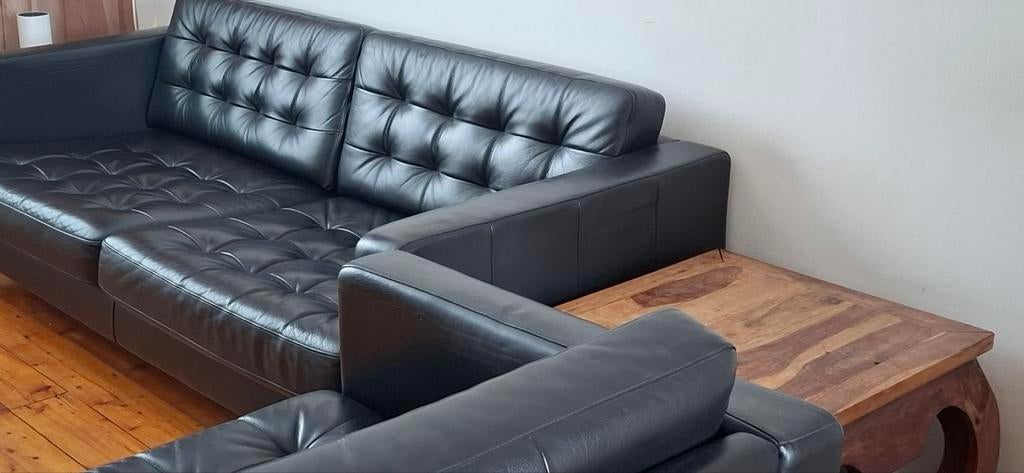 Ikea karlstad landskrona 2 en 3 zits keren banken, Verzenden, Gebruikt
