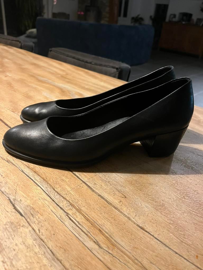 Ecco dames pumps schoenen maat 41, Ophalen of Verzenden, Zo goed als nieuw, Zwart