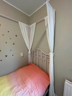 Hemelbed met Hartjes en Gordijnen, Ophalen, Gebruikt, 90 cm, 200 cm