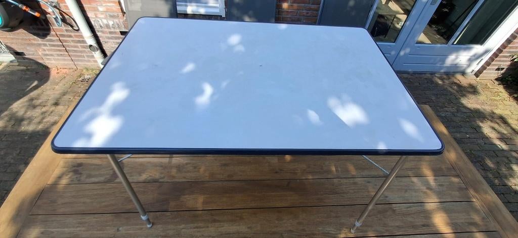 campingtafel 100 x 68 cm opklapbaar hoogte verstelbaar, Ophalen, Gebruikt, Campingtafel
