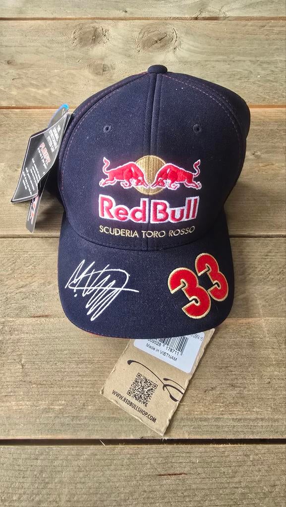 Gesigneerde Verstappen Cap Toro Rosso 2015, Ophalen of Verzenden, Nieuw