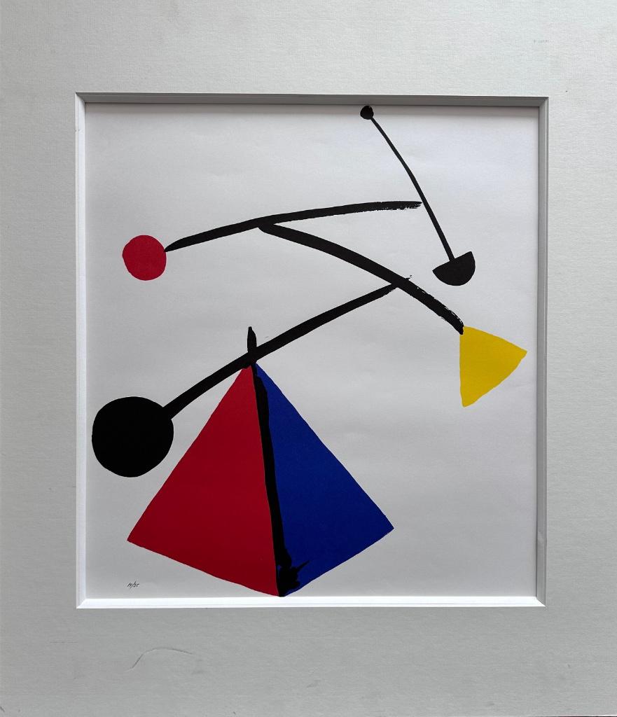 Alexander Calder litho, Ophalen