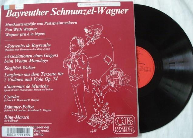 Bayreuther Schmunzel-Wagner, Ophalen of Verzenden, Gebruikt, 12 inch