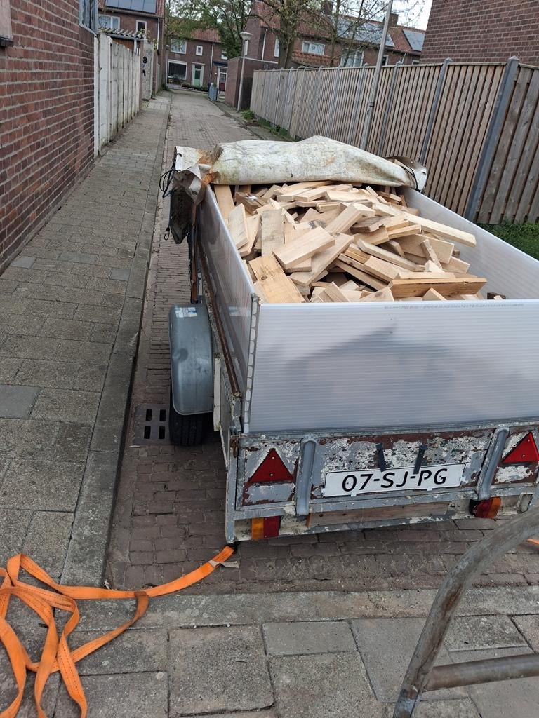 Hout, Minder dan 3 m³, Ophalen