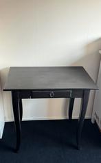 IKEA Leksvik tafeltje met lade en sierlijke poten, Ophalen, Gebruikt, 50 tot 100 cm, Overige houtsoorten