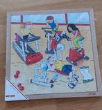 Nieuw educo houten puzzel fitness sporten, Ophalen of Verzenden, Meer dan 50 stukjes, Nieuw
