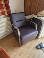 Gratis afhalen: Leren fauteuil, Ophalen, Gebruikt, 75 tot 100 cm, Modern