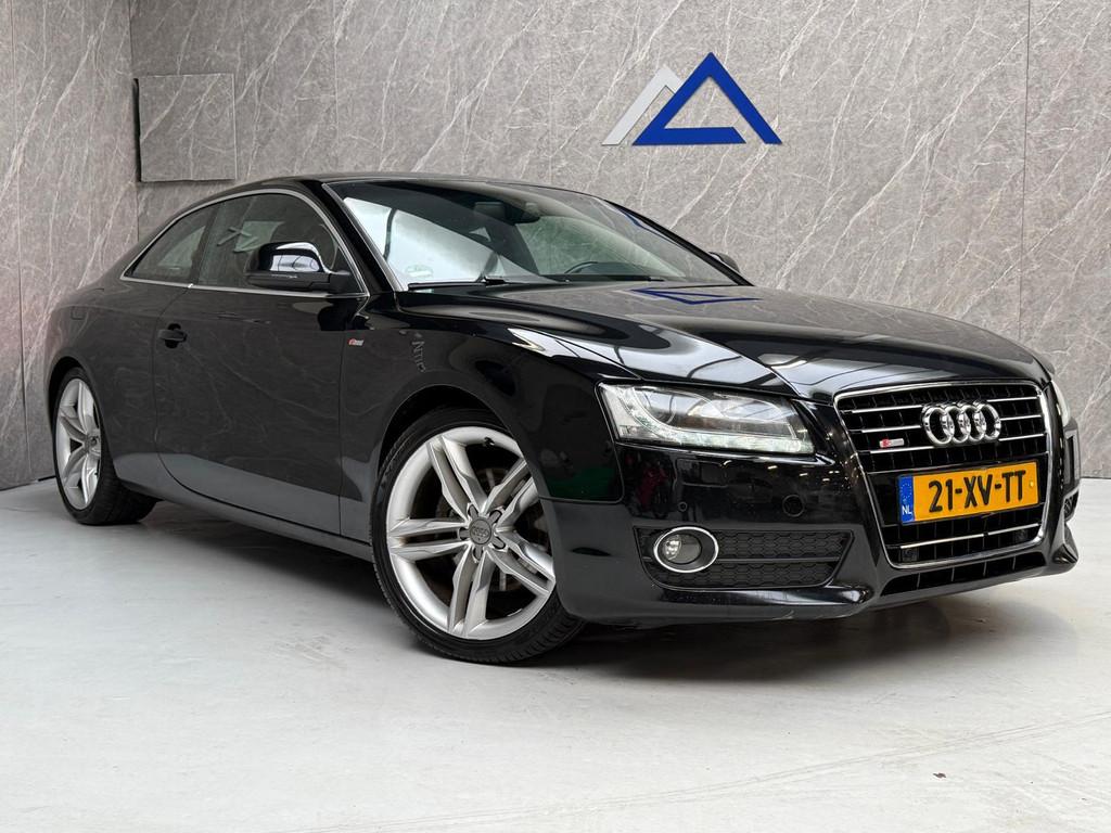 Audi A5 Coupé 3.2 V6 265 PK FSI 2x S-Line / NAP / Goed Onde, Auto's, Stoelverwarming, Gebruikt, Zwart, 4 stoelen