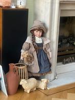Grote porceleinen pop, Ophalen of Verzenden, Zo goed als nieuw, Poppenhuis