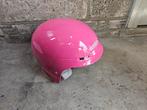 Dames skihelm (roze) en skibril (wit), Ophalen of Verzenden