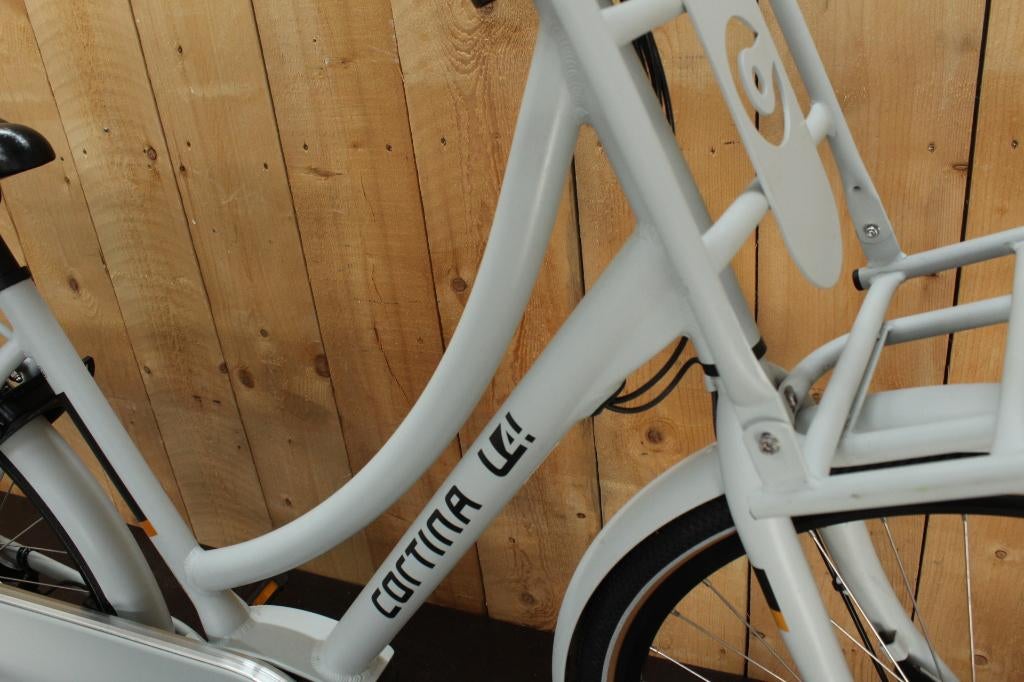 Cortina E-U4 Solid D50 Smooth Grey Matte RB7 ActiveLine, Fietsen en Brommers, Elektrische fietsen, Ophalen, Zo goed als nieuw