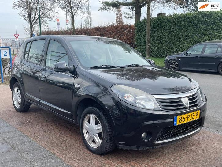Dacia Sandero 1.2 Blackline | airco, Auto's, Dacia, Bedrijf, Te koop, Sandero, ABS, Airbags, Airconditioning, Boordcomputer, Centrale vergrendeling