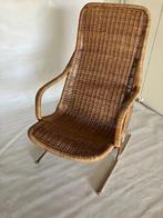Fauteuil in pitriet, Tuin en Terras, Ophalen of Verzenden, Gebruikt, Rotan