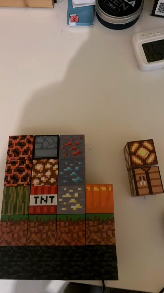 Mineceaft lamp zelf bouwen, Huis en Inrichting, Lampen | Overige, Nieuw, Verzenden