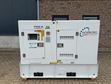Yanmar Stage 5 Yanmar 45 kVA Silent Rental generatorset beschikbaar voor biedingen