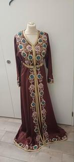 Bordeaux Rode Takchita Maat S/M, Kleding | Dames, Jurken, Ophalen of Verzenden, Zo goed als nieuw, Maat 36 (S), Rood