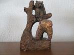 Vintage Japans houtsnijwerk 1942 Ainu Bear, Ophalen of Verzenden