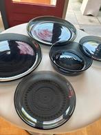 IITTALA Kastehelmi 4 glazen borden zgan, Huis en Inrichting, Keuken | Servies, Ophalen of Verzenden, Bord(en), Overige stijlen
