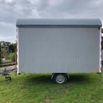 Bouwkeet schaftwagen pipowagen, Doe-het-zelf en Verbouw, Bouwketen en Schaftketen, Ophalen, Zo goed als nieuw