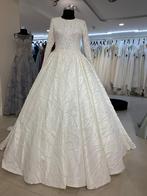 Ophalen! Bruidsjurk gelijk aan maat 38-42 verstelbaar, Ophalen of Verzenden, Zo goed als nieuw, Wit, Trouwjurk