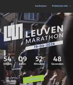Startbewijs Half Marathon Leuven, Ophalen of Verzenden, Nieuw