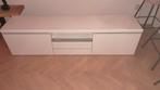 ikea kast. glans wit. met losse glasplaat, Huis en Inrichting, Kasten | Televisiemeubels, 25 tot 50 cm, 150 tot 200 cm, Gebruikt