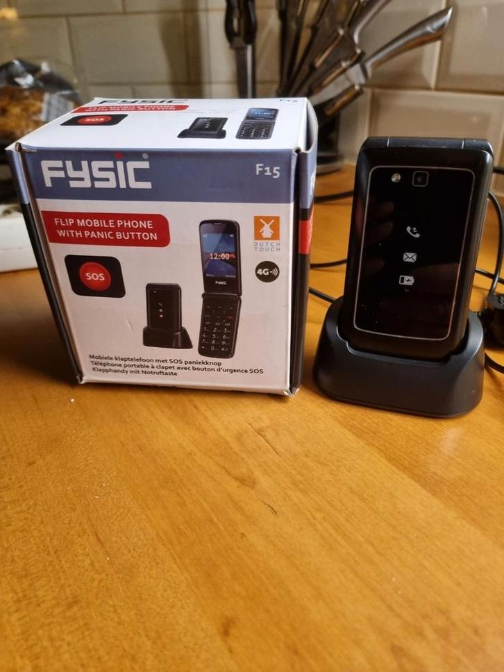 Te koop Fysic F15 senioren gsm, Telecommunicatie, Mobiele telefoons | Overige merken, Geen camera, Ophalen