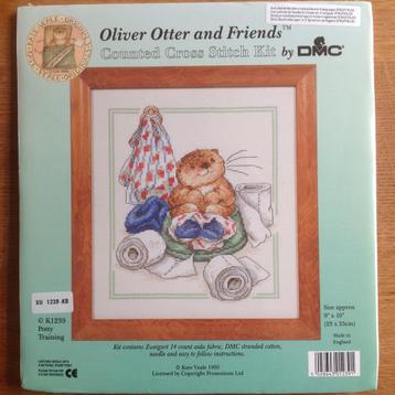 Borduurpakket Oliver Otter and Friends - Potty Training beschikbaar voor biedingen