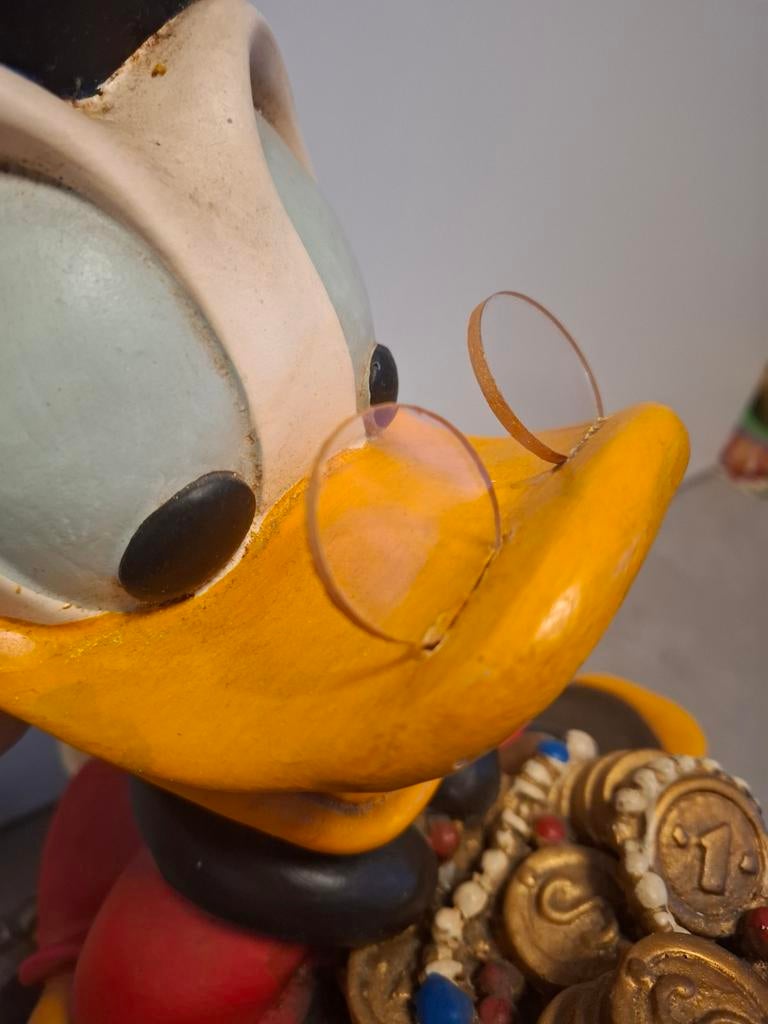 Dagobert Duck brillenglazen, Verzamelen, Disney, Ophalen of Verzenden, Overige figuren