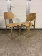 10 stuks nieuwe eiken hout design stoelen, Ophalen, Bruin, Nieuw, Vijf, Zes of meer stoelen