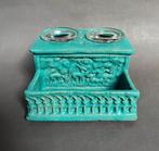 Inkwell 1837 Inktpot keramiek gedateerd 1837, Ophalen of Verzenden