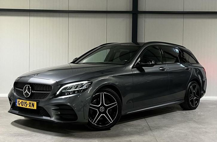 Mercedes C-klasse Estate 180 AMG Night pakket Trekhaak NAP, Auto's, Mercedes-Benz, Bedrijf, Te koop, C-Klasse, 360° camera, ABS