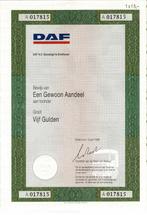 22 x DAF - Eindhoven 1989 - Aandeel vijf gulden, Verzenden, 1970 tot heden, Aandeel