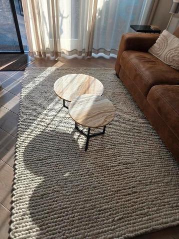 Ikea Hjortsvang vloerkleed crème ecru 160x230 beschikbaar voor biedingen