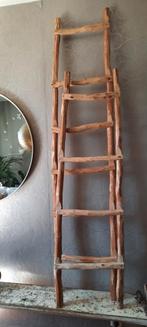 2x decoratie trap hout, Huis en Inrichting, Woonaccessoires | Overige, Ophalen, Zo goed als nieuw