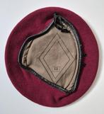 Para commando baret België jaren 50, Verzamelen, Ophalen of Verzenden, Landmacht, Overige gebieden, Embleem of Badge