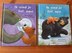 2 boeken: Ik vind je lief, OMA / OPA., Boeken, Zo goed als nieuw, Ophalen