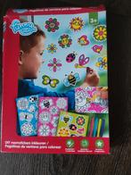 Raamstickers met stiften, Ophalen of Verzenden, Gebruikt, Knutselen