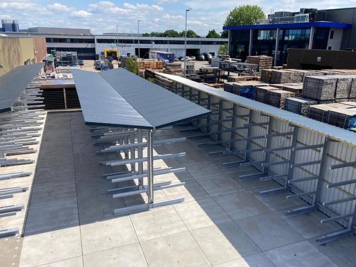 Metalen draagarmstelling op maat | Overdekt voor buiten, Doe-het-zelf en Verbouw, Metalen, Nieuw, IJzer, Ophalen of Verzenden