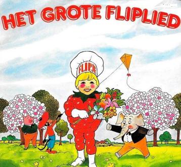 Het grote Flipje Lied / Flipje uit Tiel Oude vinyl Single beschikbaar voor biedingen